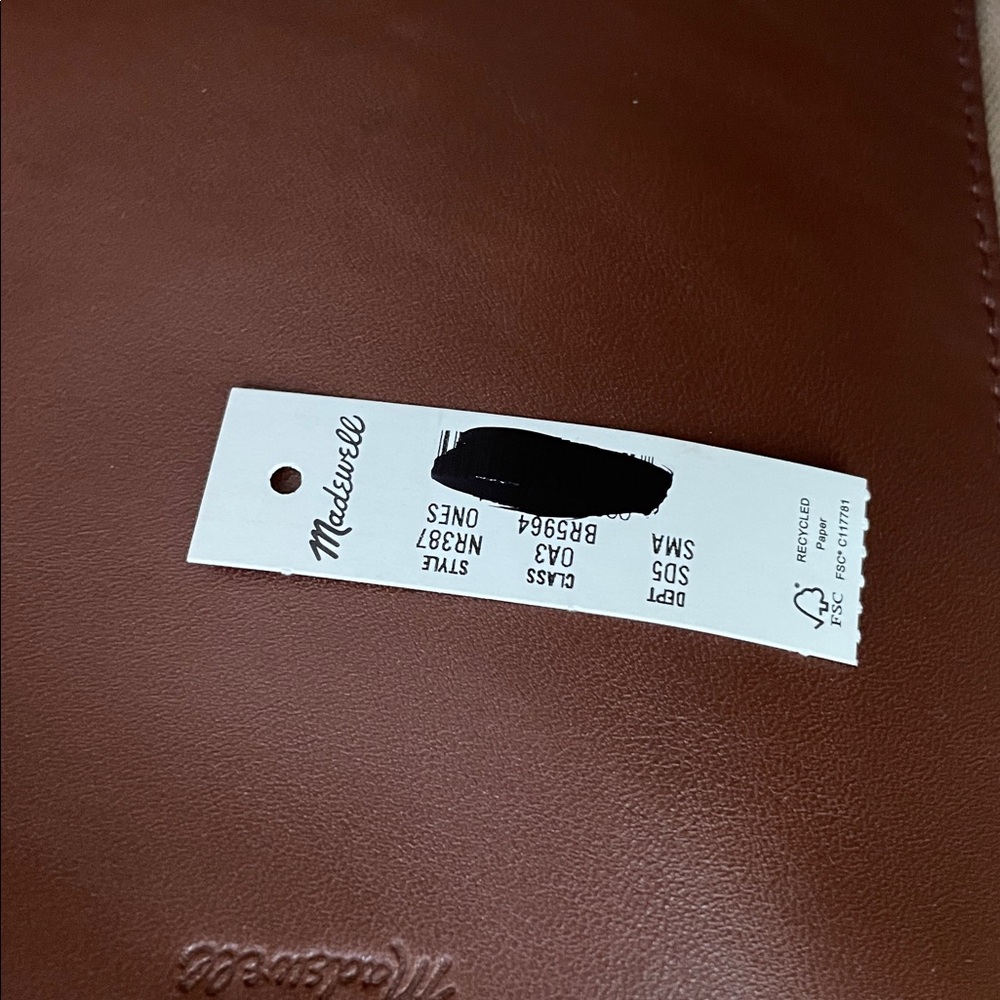 Madewell Brown Suede Essentials Curve Shoulder Bag NR387 NEW - Picture 6 of 8